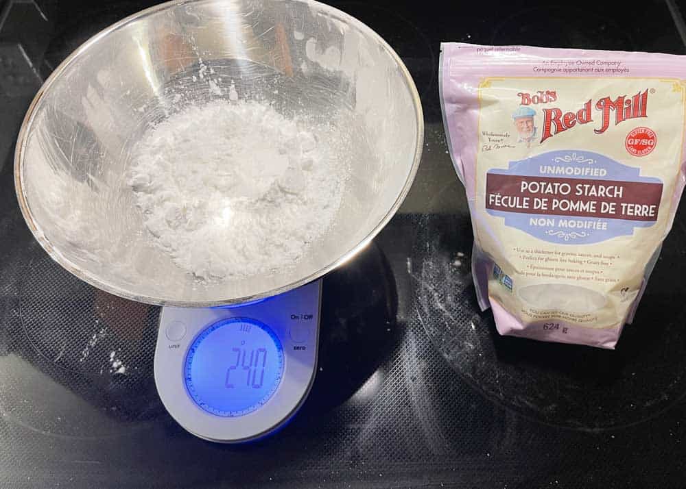 Potato starch for gluten free flour mix